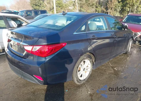 2014 Hyundai Sonata Gls из США, поврежденный, VIN 5NPEB4AC3EH934065